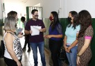 Entega de ar condicionado Escola Maria Luiza