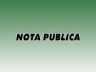 NOTA DE ESCLARECIMENTO- CONCURSO P�BLICO 2019