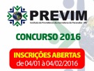 Concurso PREVIM 2016