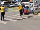 Demutran realiza ação pela Campanha Maio Amarelo